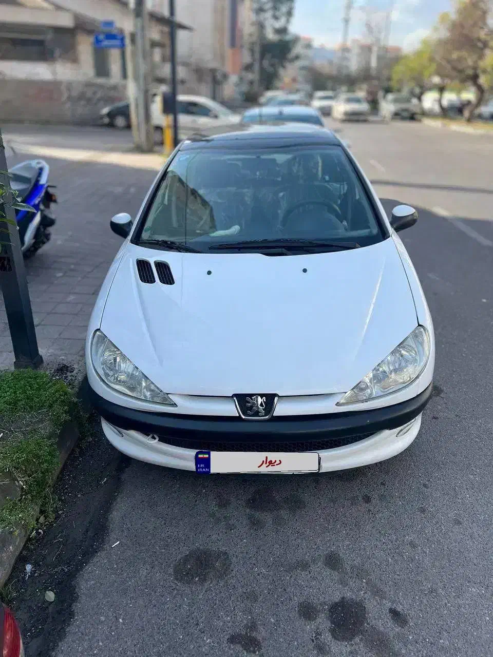 ۲۰۶ تیپ ۳ سقف پانا ۴۰۱|خودرو سواری و وانت|رشت, دیلمان|دیوار