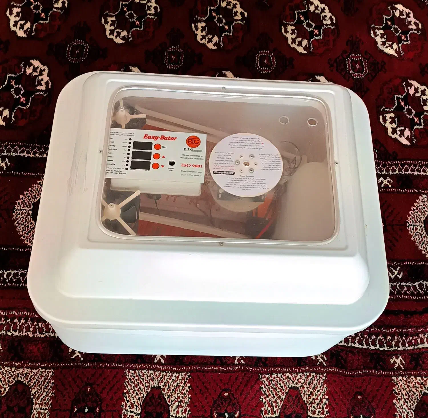 دستگاه جوجه کشی اسکندری تمام اتوماتیک|لوازم جانبی حیوانات|سیمین شهر, |دیوار