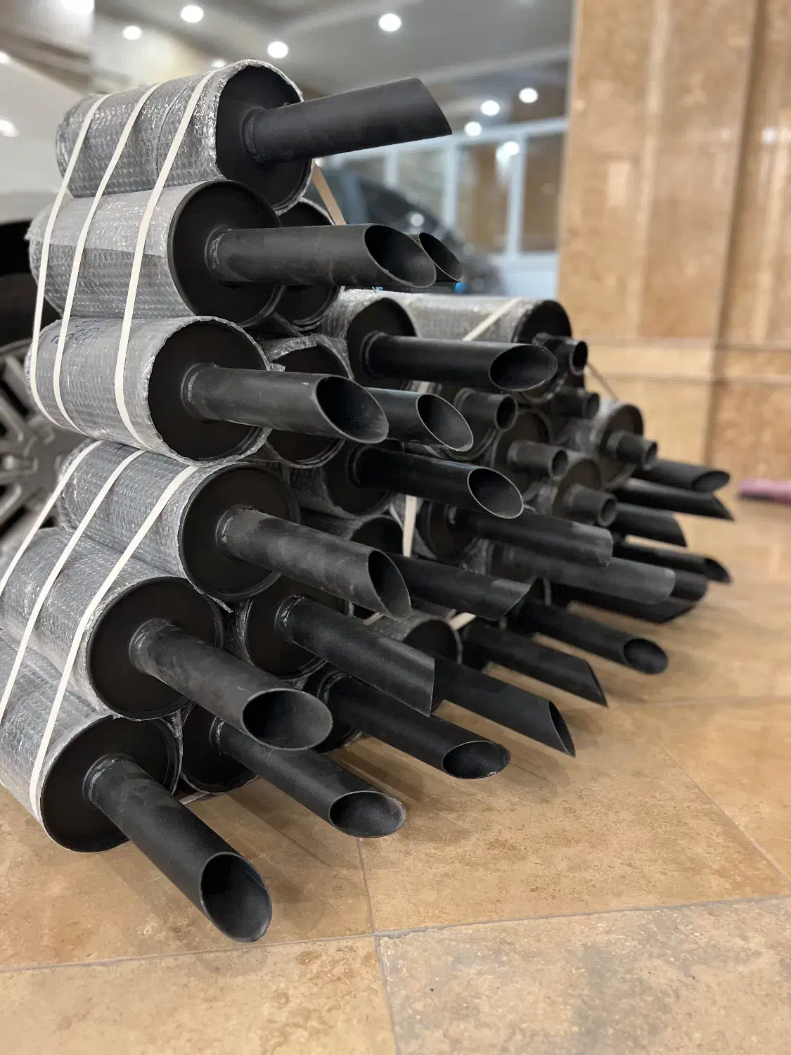 پخش منبع اگزوز اسپرت ب قیمت عمده|قطعات یدکی و لوازم جانبی|قم, باجک دو|دیوار