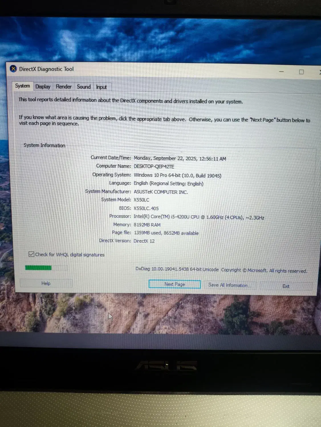 لبتاب ایسوس گرافیک دار تمیز|رایانه همراه|قم, انسجام|دیوار