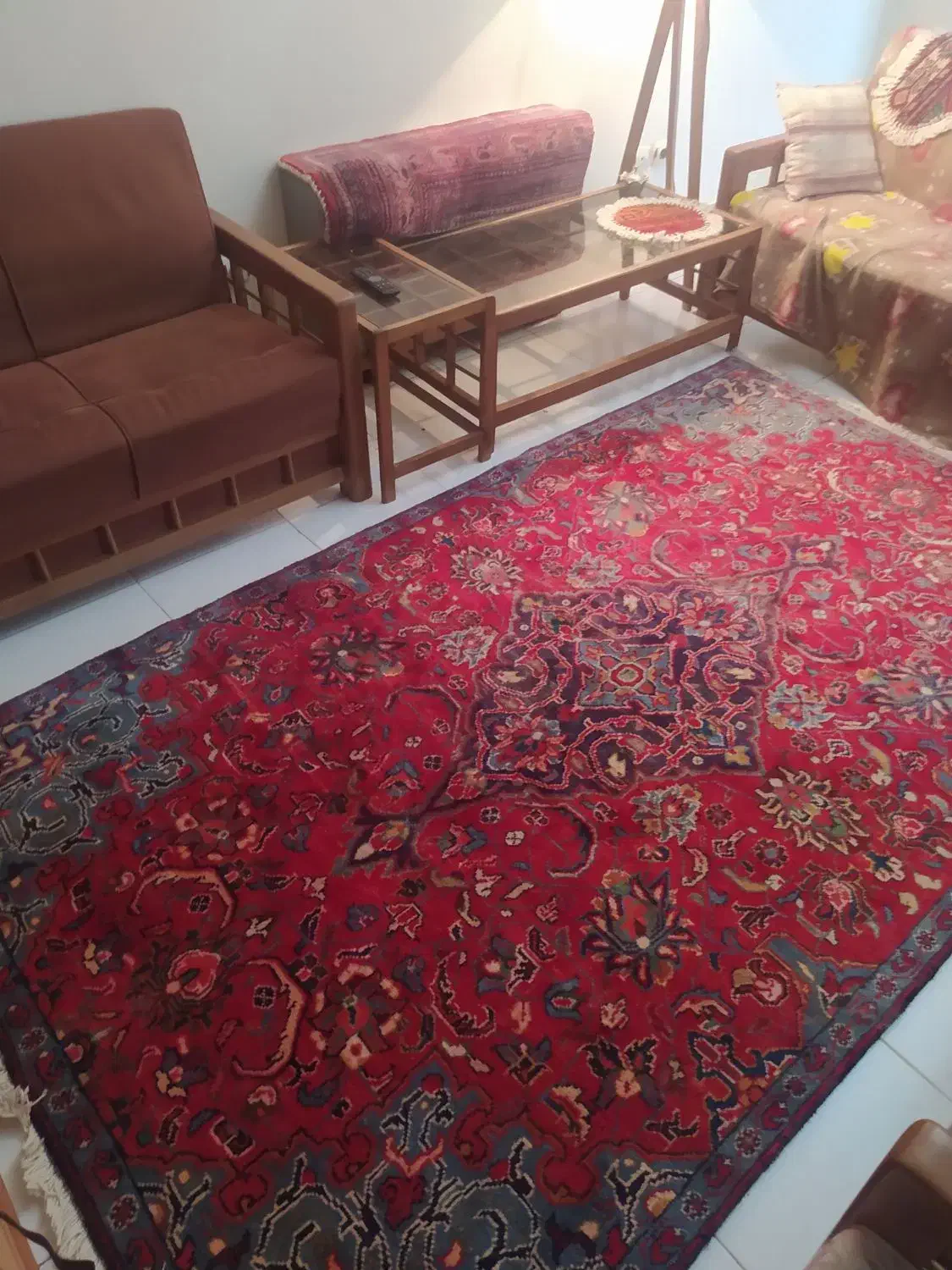 فرش دستباف ساروق|فرش|تهران, ایوانک|دیوار