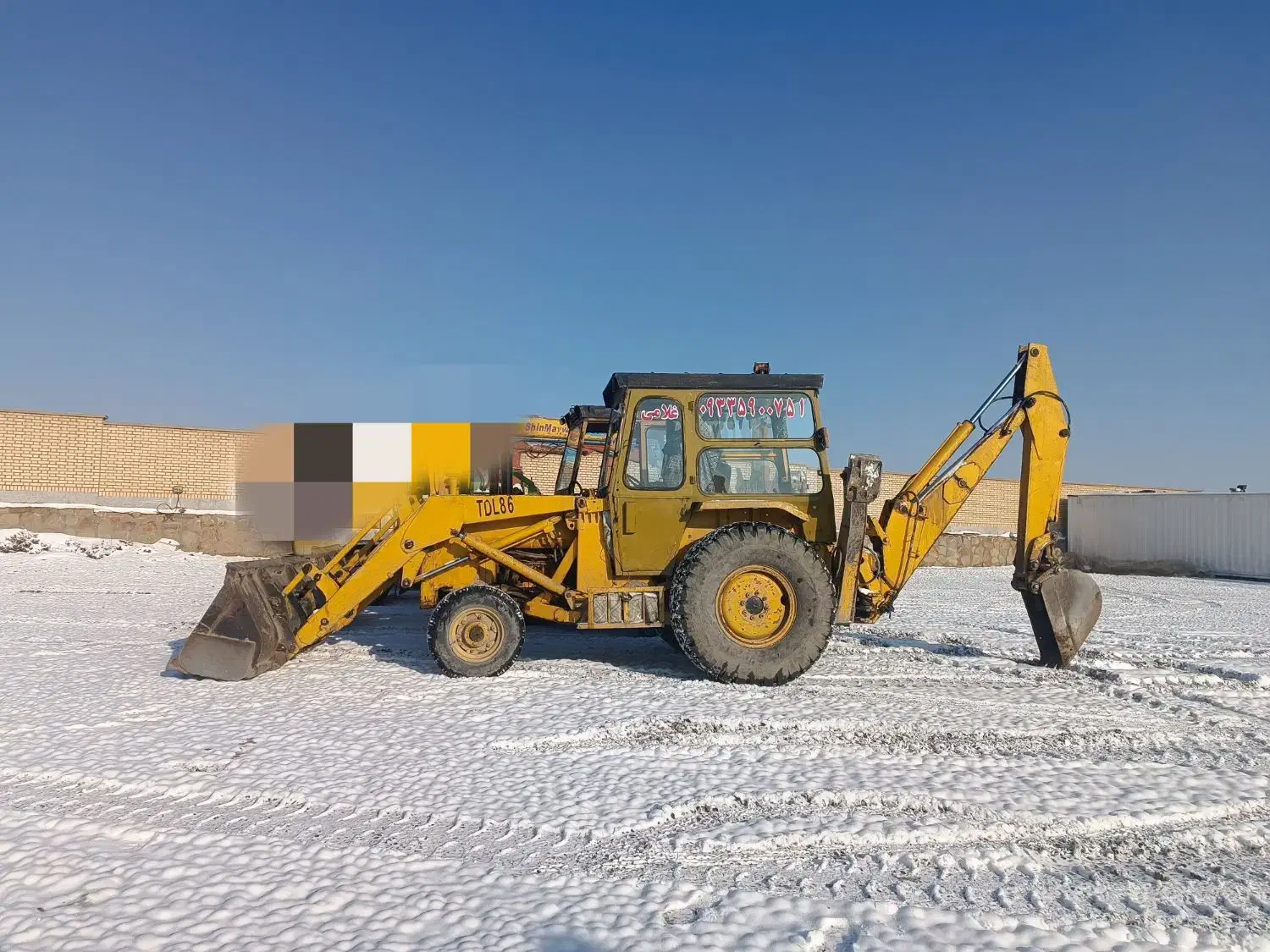 بیل بکهو تی دی ال|خودرو سنگین|مشهد, توس (بلوار توس)|دیوار