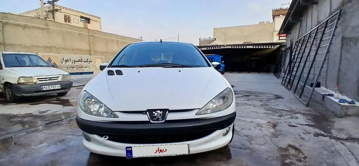 ۲۰۶ تیپ ۵ بی رنگ ۹۴|خودرو سواری و وانت|اهواز, بهشت آباد|دیوار