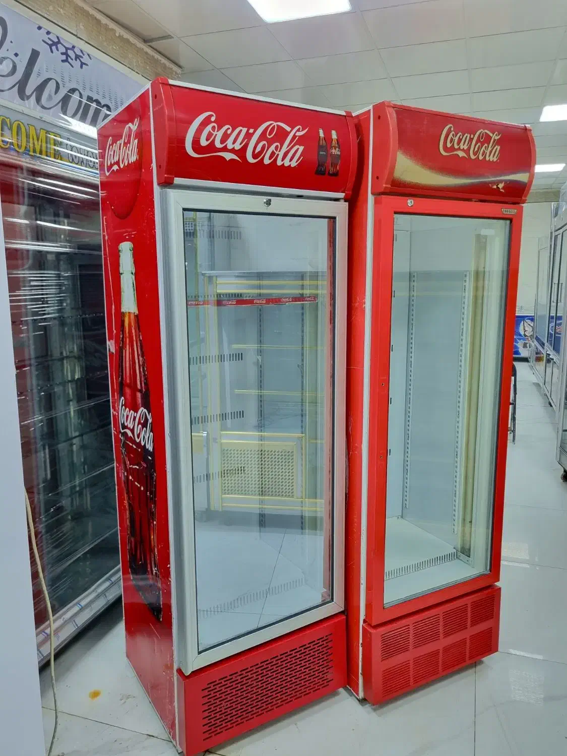 انواع یخچال ایستاده نوشابه درحد نو|فروشگاه و مغازه|نسیم‌شهر, |دیوار