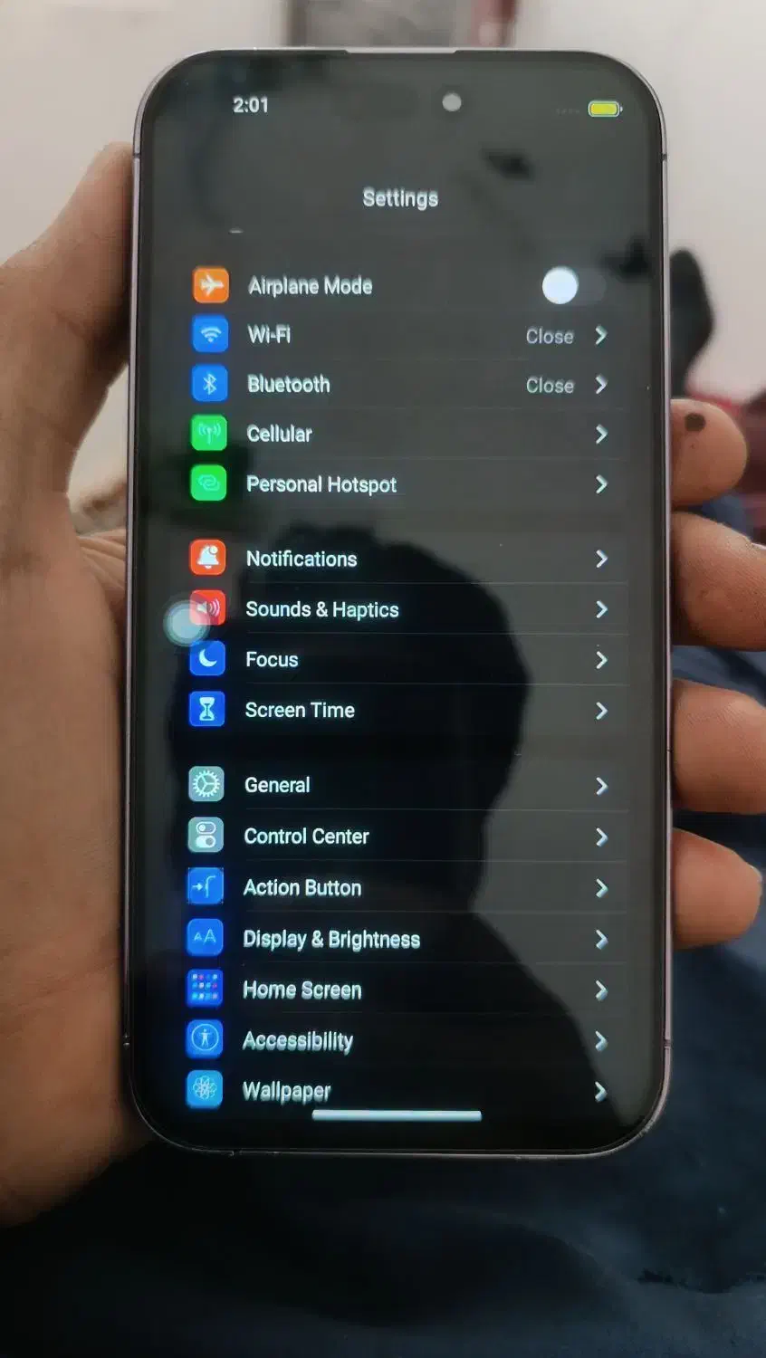 آیفون۱۴پرومکس طرح اصلی .نو و رجیستر شده باگارانتی|موبایل|تایباد, |دیوار