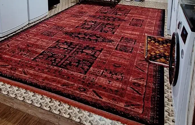 گلیم فرش ۹ متری سنتی|گلیم، جاجیم، گبه|دورود, |دیوار