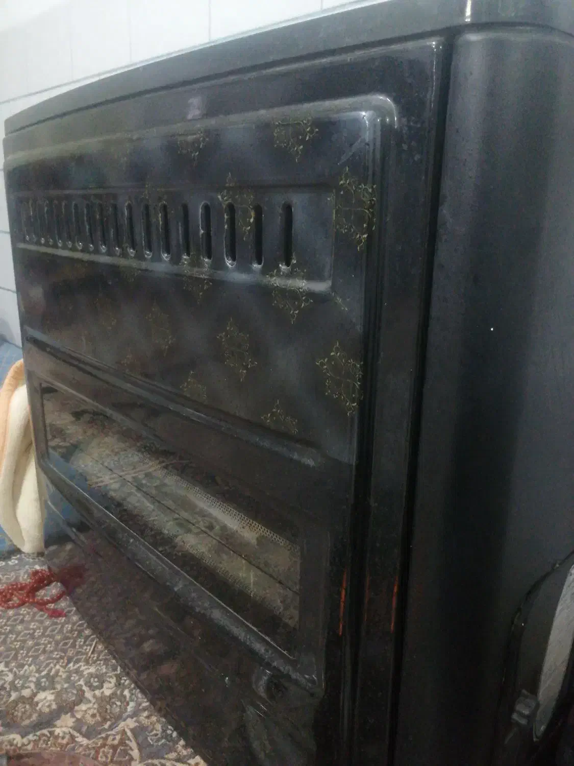 بخاری گازی طرح شومینه ای|بخاری، هیتر، شومینه|زرند, |دیوار