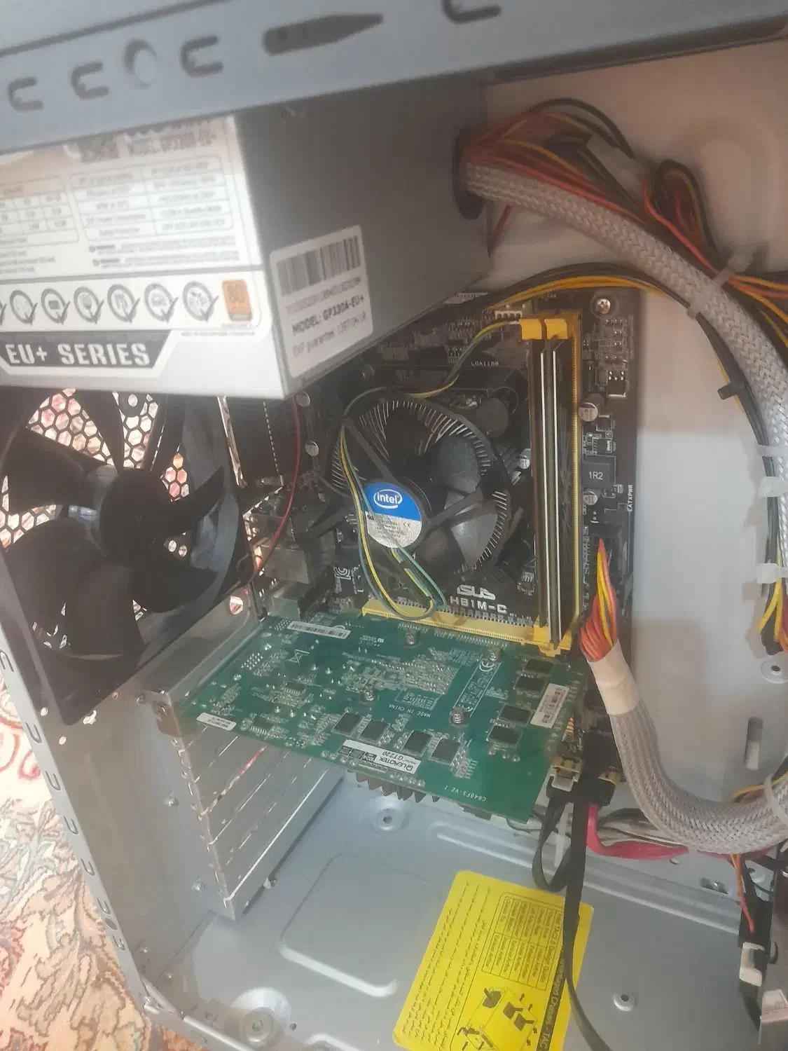 کیس گیمینگ باندل مادربردh81نسل۴ ssd120گیگcpu 3220|رایانه رومیزی|قم, ارم|دیوار