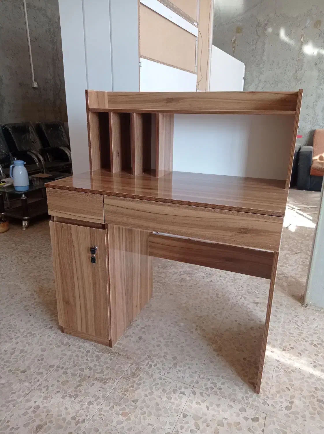 میز تحریر /کتابخانه/ میز مطالعه /مدل آرسا l2l|میز تحریر و کامپیوتر|تبریز, |دیوار