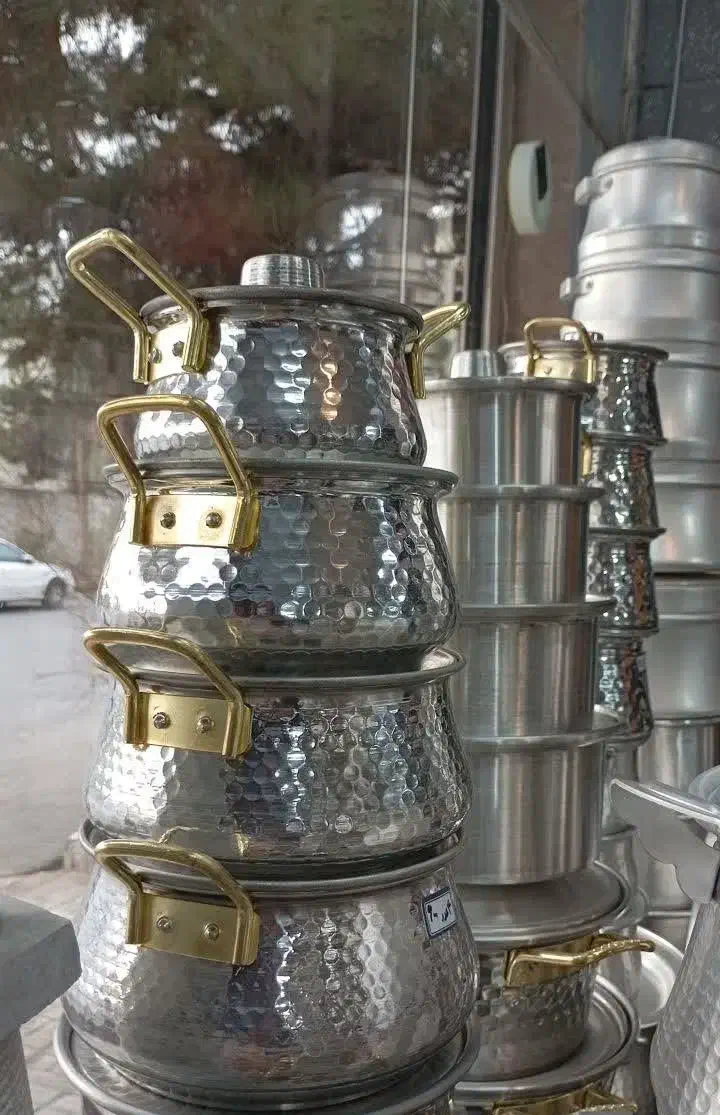 سرویس قابلمه روحی چکشی|ظروف پختوپز|مشهد, نرگس (شهرک غرب)|دیوار