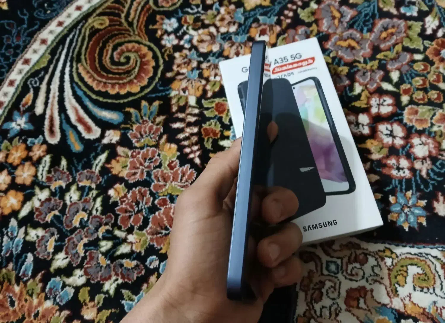 گوشی سامسونگA35 تمیزوسالم درحدنو|موبایل|شاهرود, |دیوار