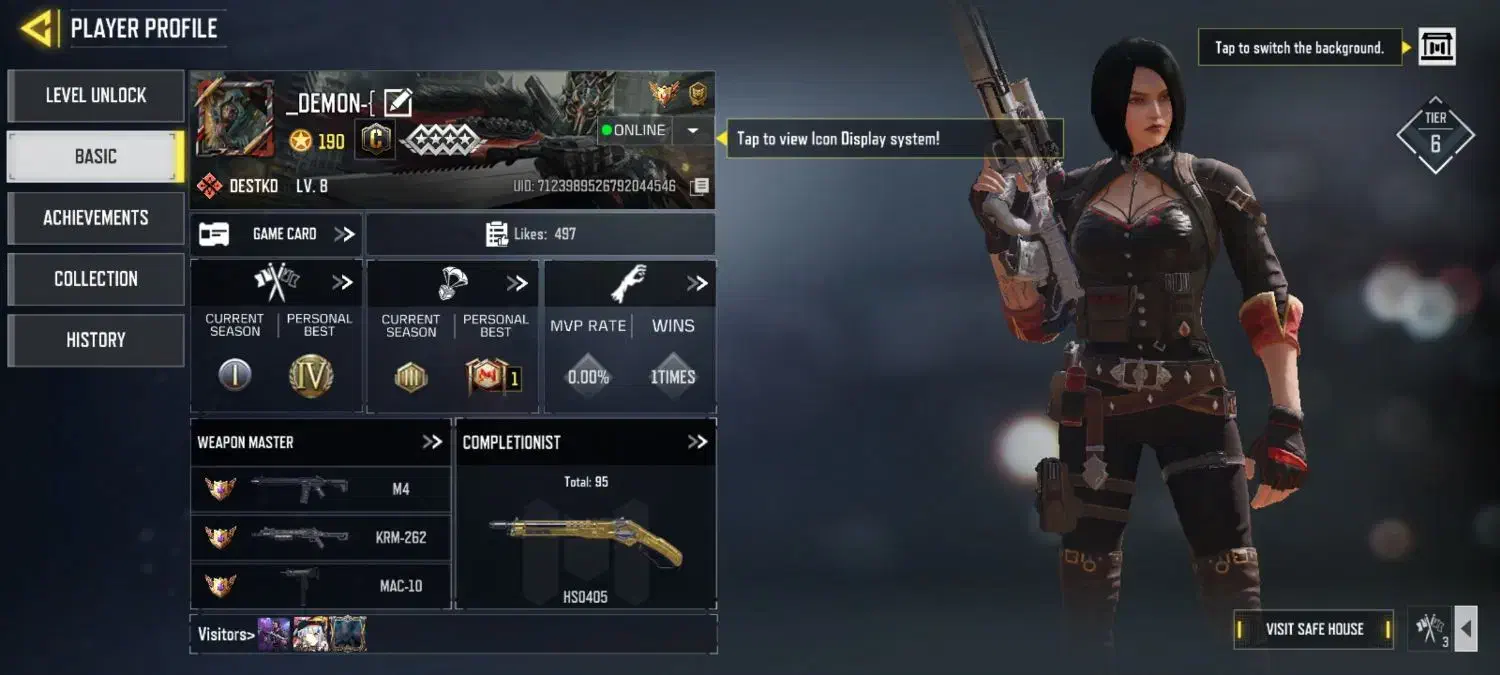 اکانت کالاف دیوتی موبایل|کنسول، بازی ویدئویی و آنلاین|شیراز, قلعه نو|دیوار