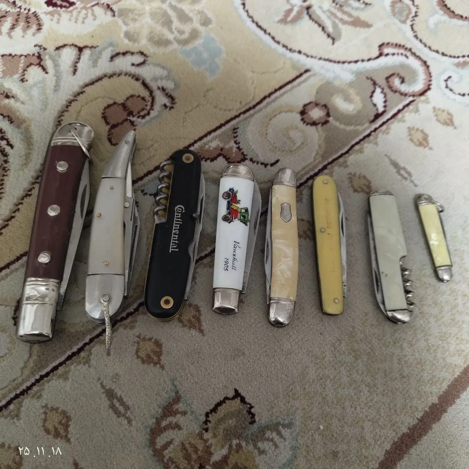 هشت تا چاقوی کلکسیونی انگلیسی وآلمانی و ژاپنی|کلکسیون اشیاء عتیقه|تهران, شهرک آسمان|دیوار