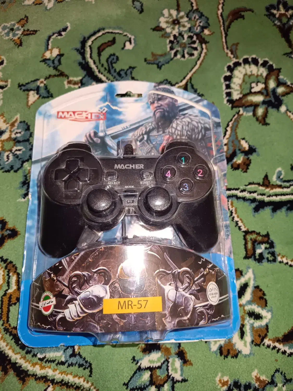 دسته بازی کامپیوتر مچر شوک دار نو|کنسول، بازی ویدئویی و آنلاین|مشهد, نیروی هوایی|دیوار