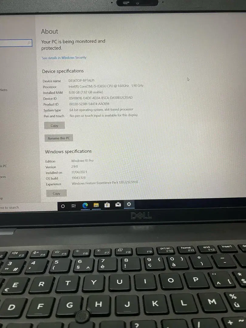 لبتاب استوک Dell|رایانه همراه|بندرعباس, |دیوار