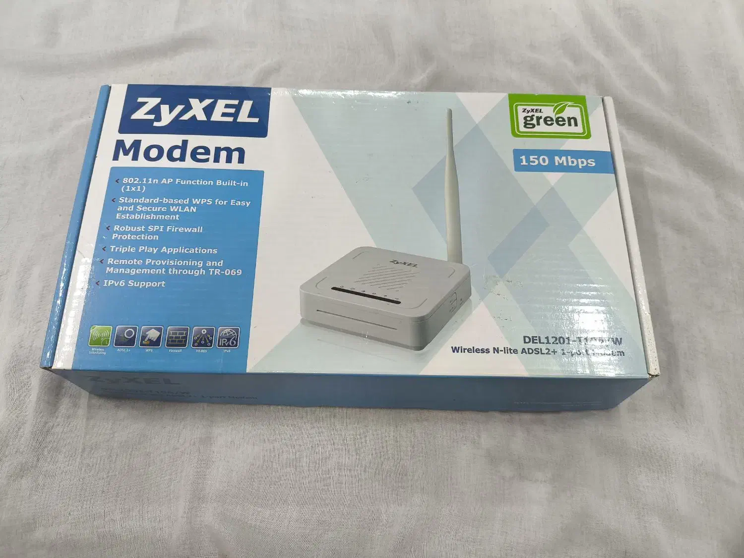 مودم زایکسل DEL1201-T10A|مودم و تجهیزات شبکه|کازرون, |دیوار