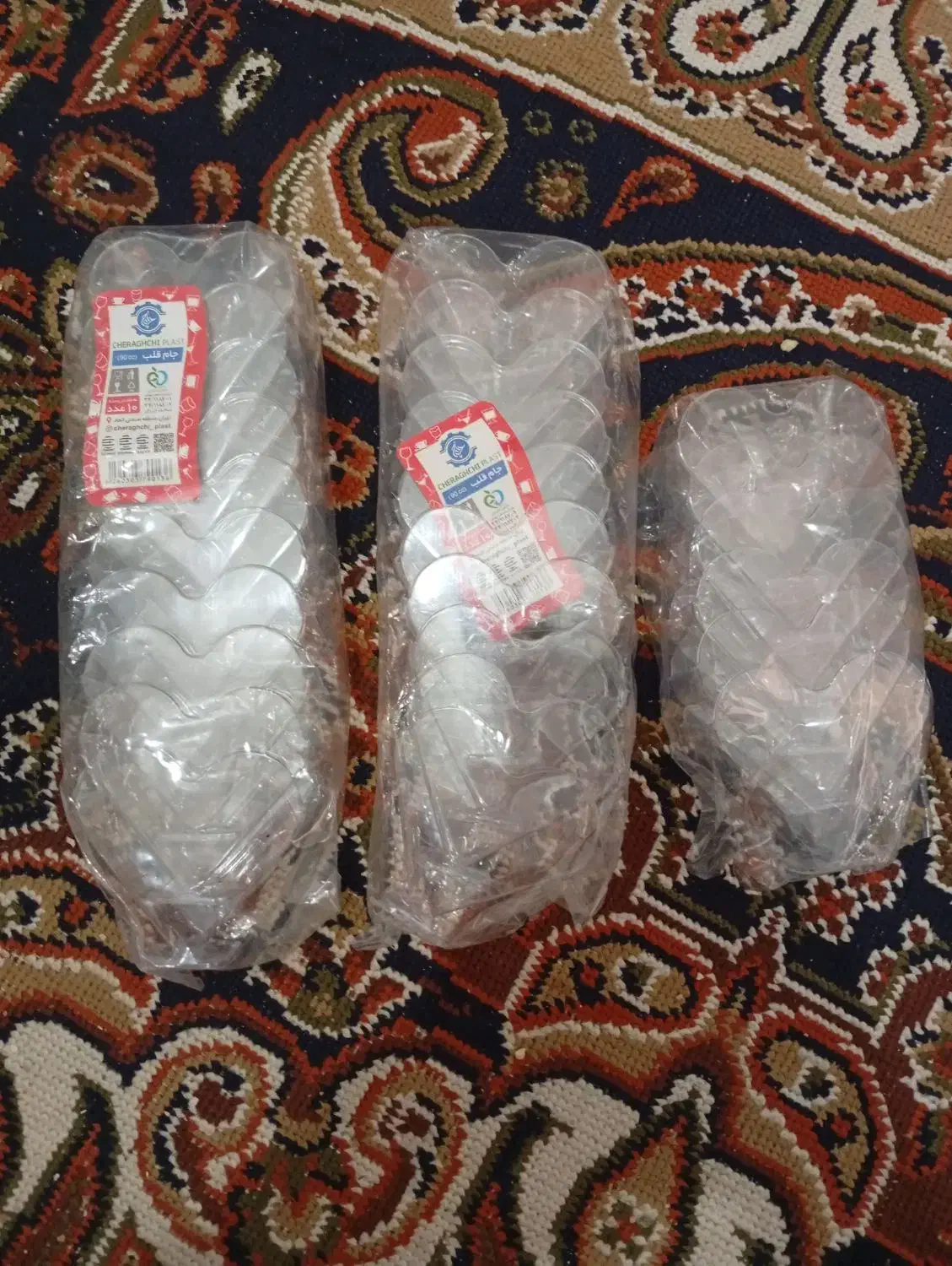 جام قلبی پلاستیکی قابل شستشو|ظروف سرو و پذیرایی|قم, کلهری|دیوار