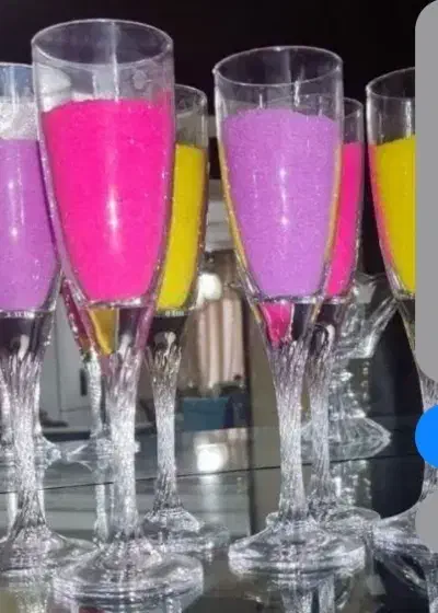 ۶ عدد گیلاس خوری|صنایع دستی و سایر لوازم تزئینی|پاکدشت, پاکدشت (مامازند)|دیوار