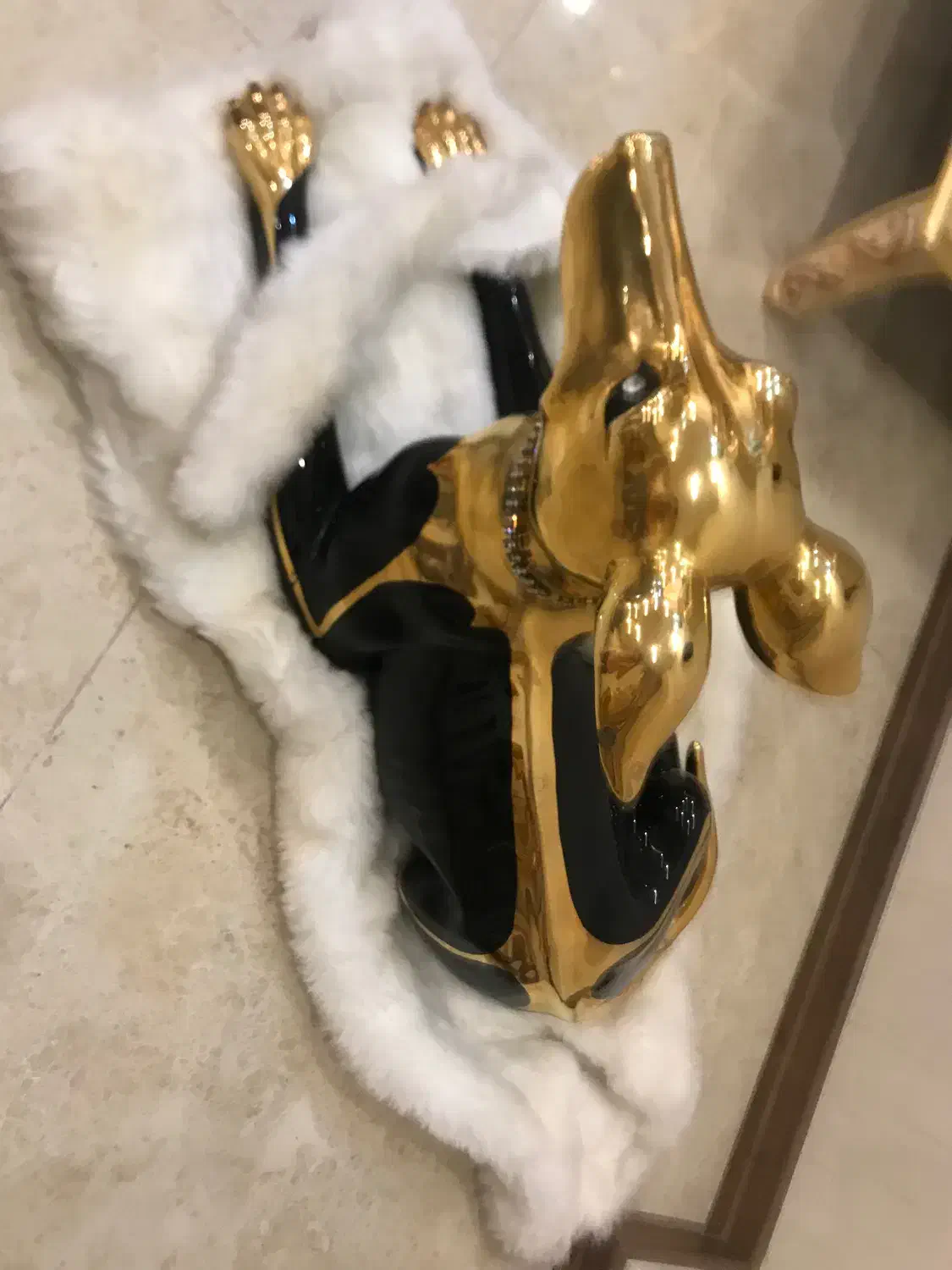 سگ تزیینی جنس چینی|صنایع دستی و سایر لوازم تزئینی|تهران, زعفرانیه|دیوار