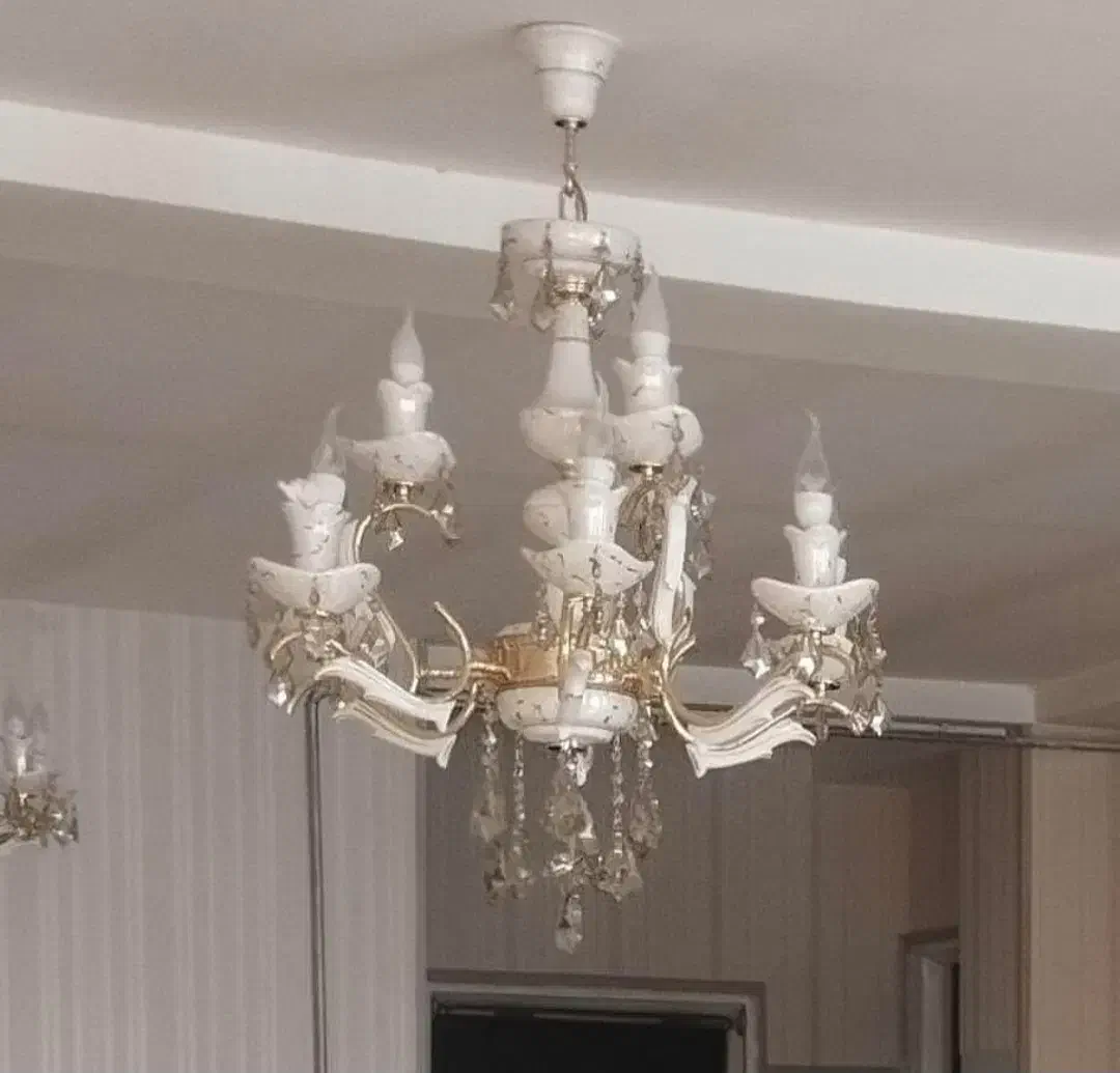 لوستر|لوستر و چراغ آویز|اردبیل, |دیوار