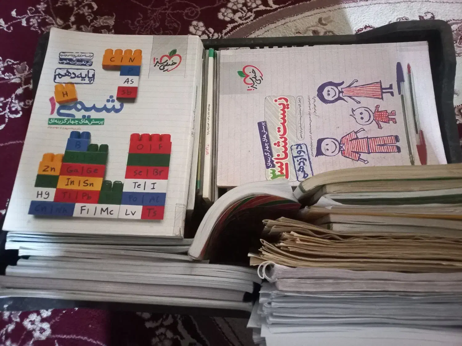 کتاب درسی و کتاب تست کنکور تجربی|کتاب و مجله آموزشی|قم, کلهری|دیوار