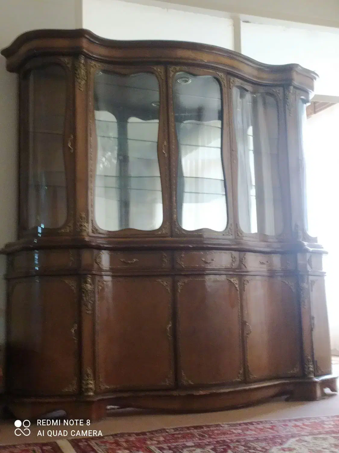 بوفه تمام چوب|بوفه، ویترین، کنسول|تبریز, |دیوار