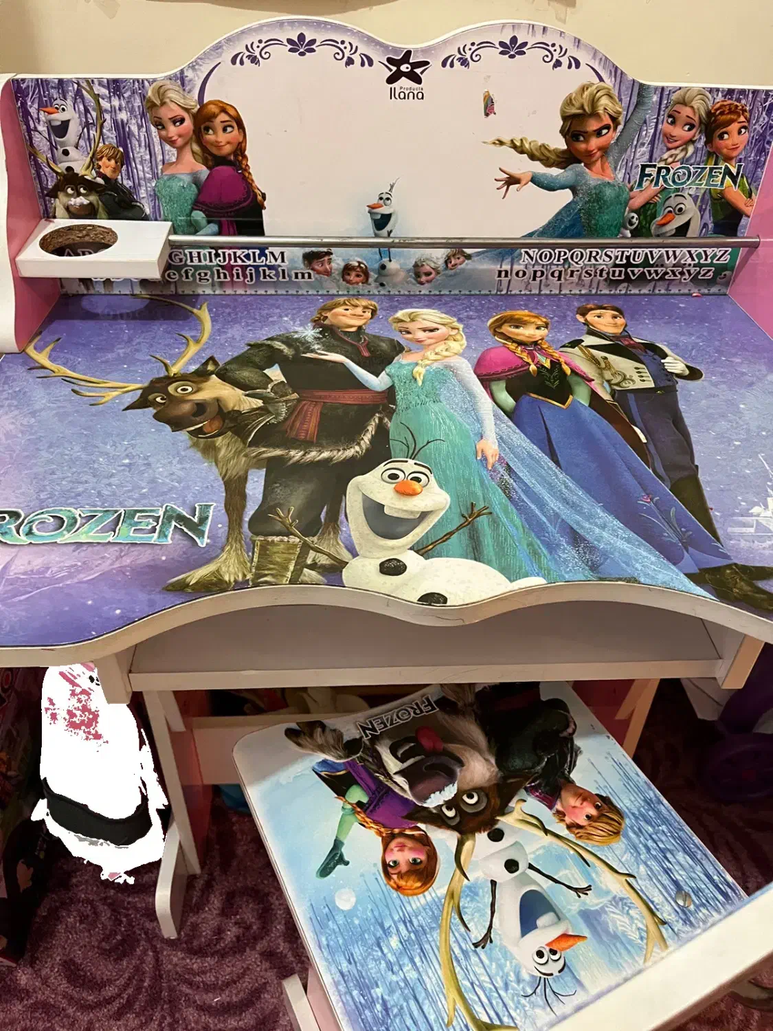 میز تحریر السا و آنا ام دی اف|اسباب و اثاث بچه|تهران, جنت‌آباد مرکزی|دیوار