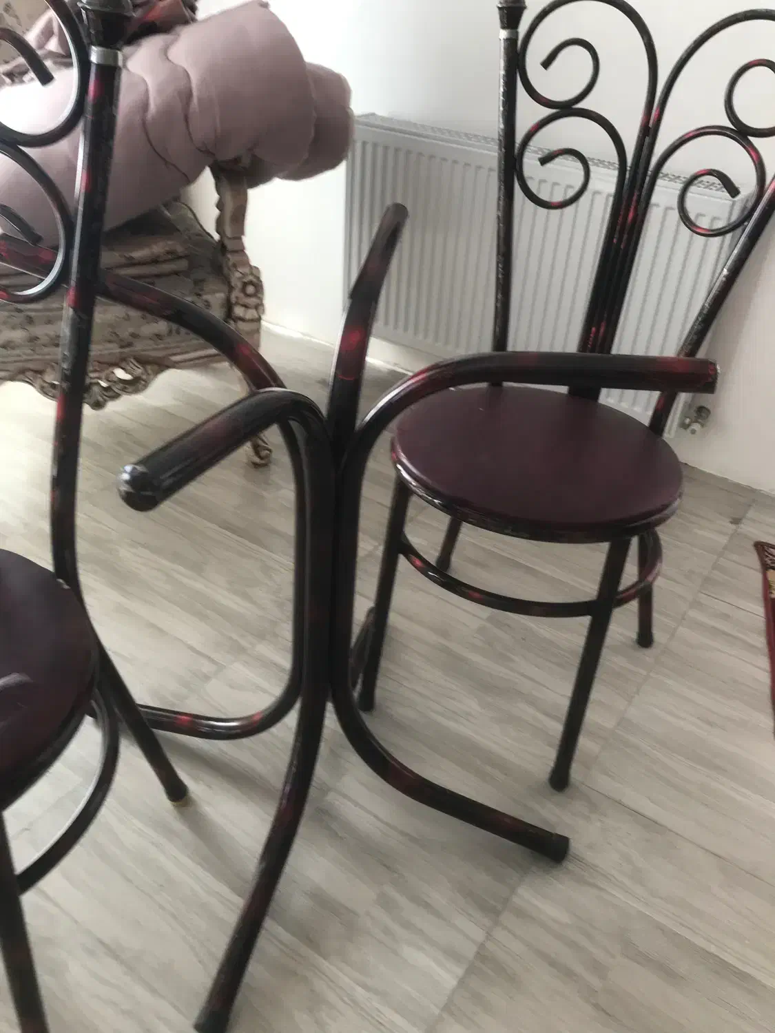 میزناهارخوری فلزی|میز و صندلی غذاخوری|تبریز, |دیوار