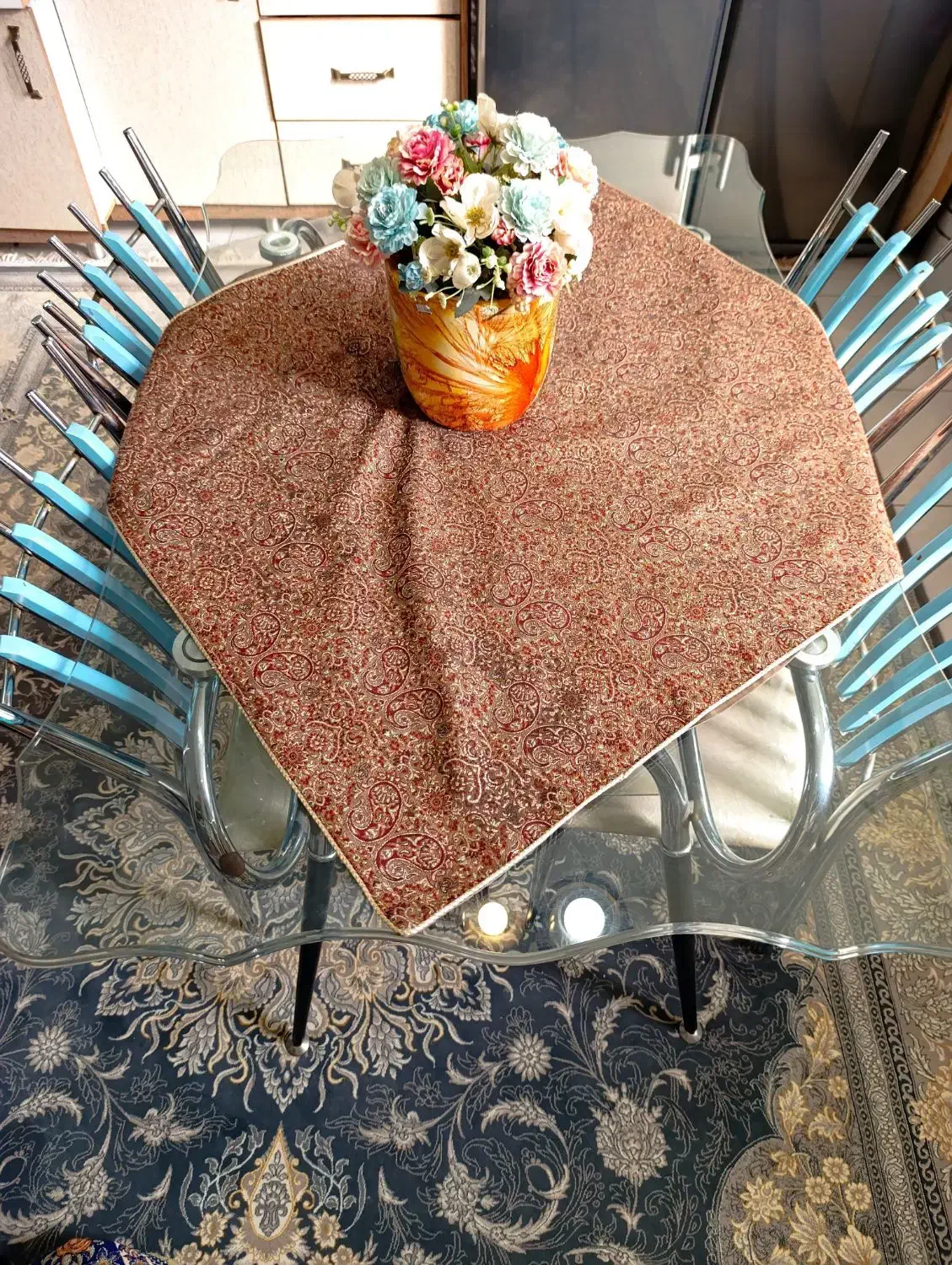 میز ناهار خوری ۴ نفره|میز و صندلی غذاخوری|قرچک, میرزائی شمالی|دیوار