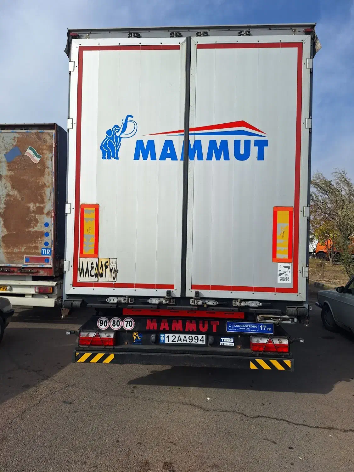 کانتین چادری ماموت|خودرو سنگین|اسلام‌شهر, ملک‌آباد|دیوار