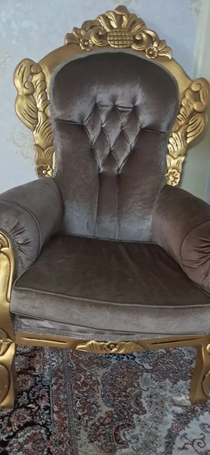 مبل سلطنتی|مبلمان خانگی و میز عسلی|مشهد, عامل|دیوار