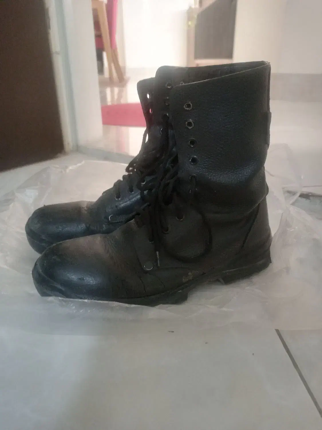 پوتین سربازی طبی سایز 41|کیف، کفش، کمربند|شیراز, غدیر جنوبی|دیوار