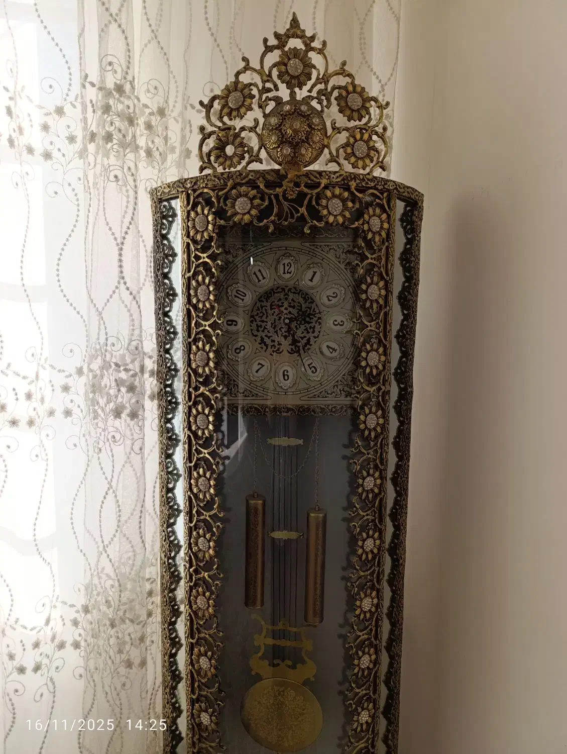 ساعت ایستاده برنز|بوفه، ویترین، کنسول|خرمآباد, |دیوار