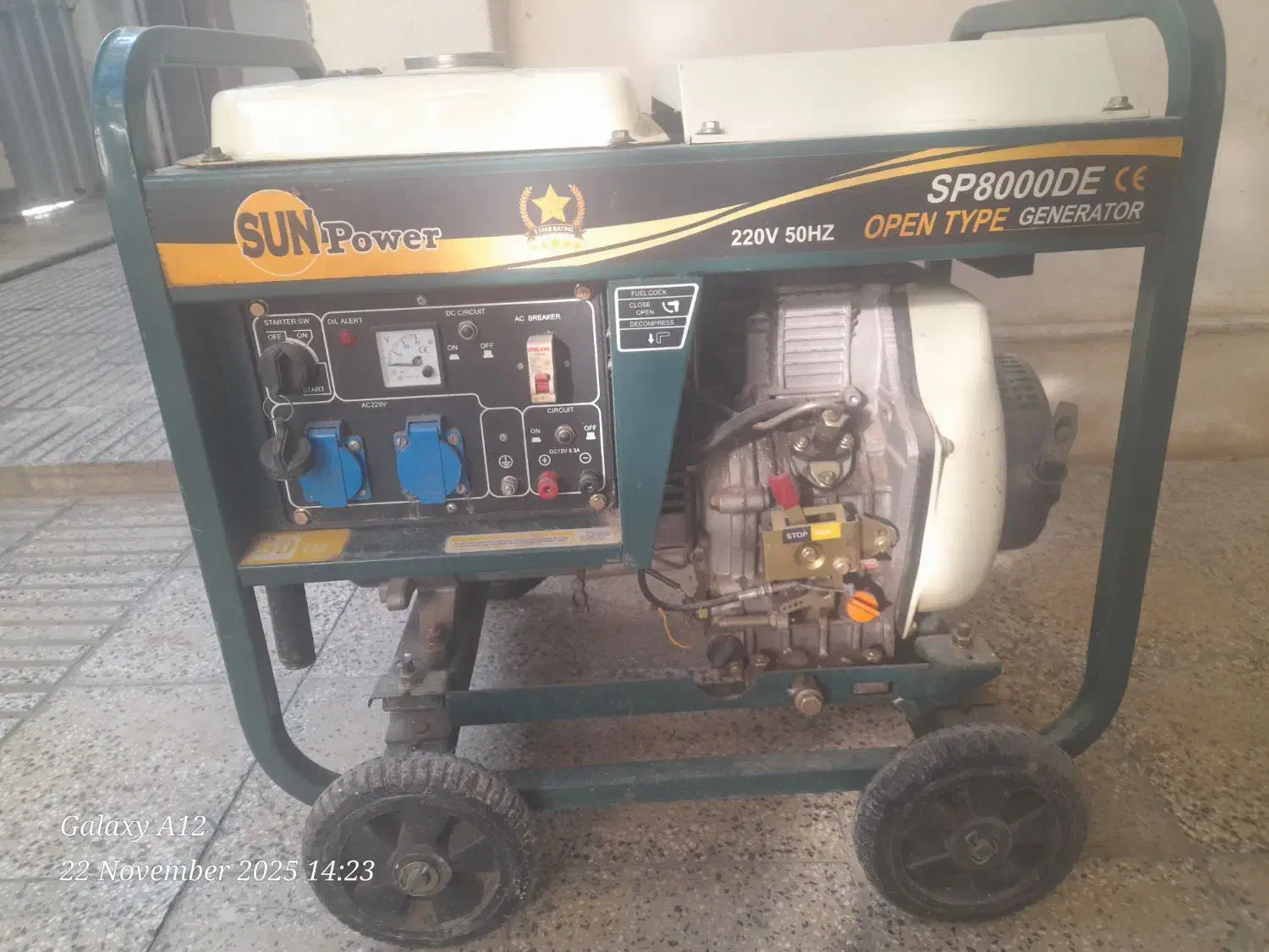 موتور برق Sun Power گازوئیلی|ماشینآلات صنعتی|علیآباد کتول, |دیوار