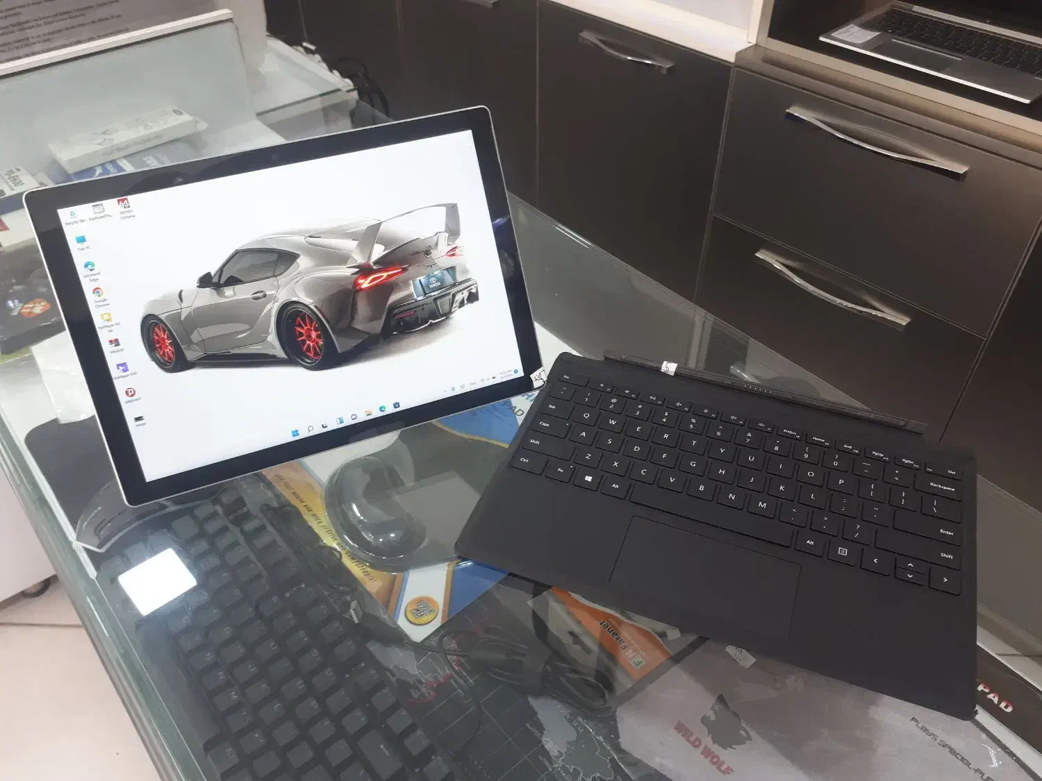 لپ تاپ تبدیل پذیر باصفحه تاچ MicroSoft Surfacepro5|رایانه همراه|کرمان, |دیوار