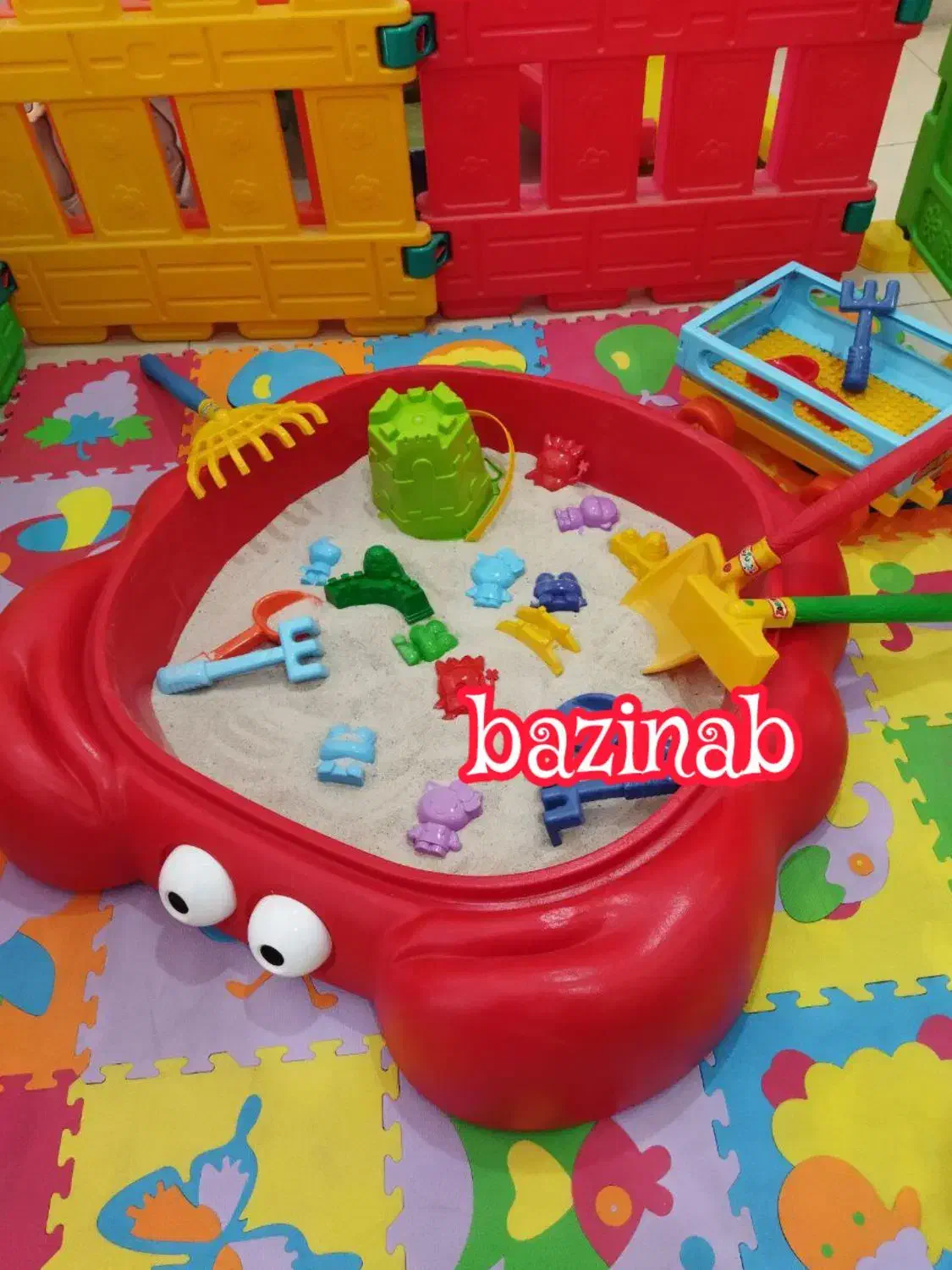 وان/استخر شن دردار خرچنگ‌ کودک/تجهیزخانه بازی/مهد|اسباب‌‌بازی|تهران, نعمت‌آباد|دیوار