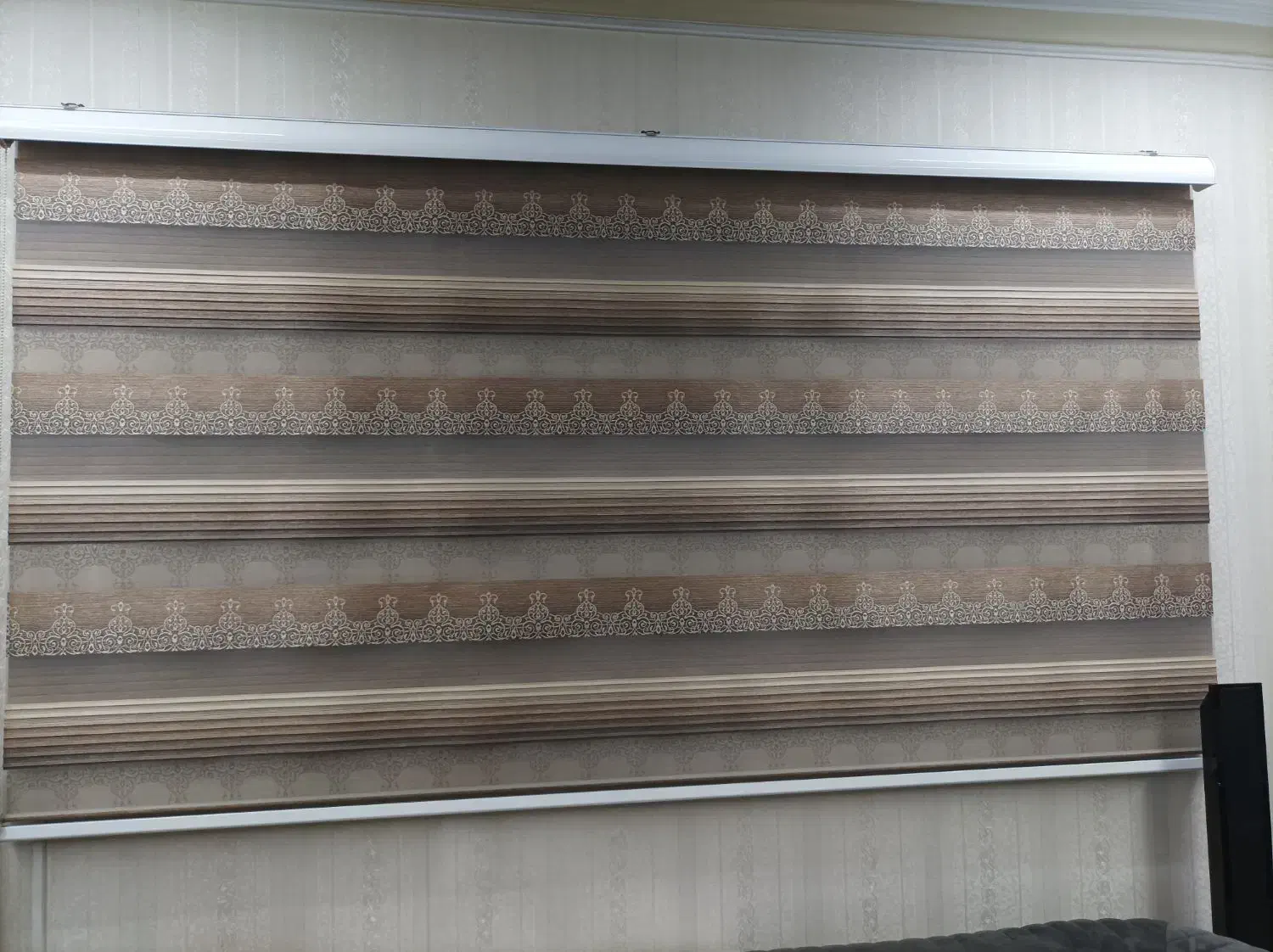 پرده زبرا|پرده، رانر، رومیزی|تهران, خواجه نظام الملک|دیوار