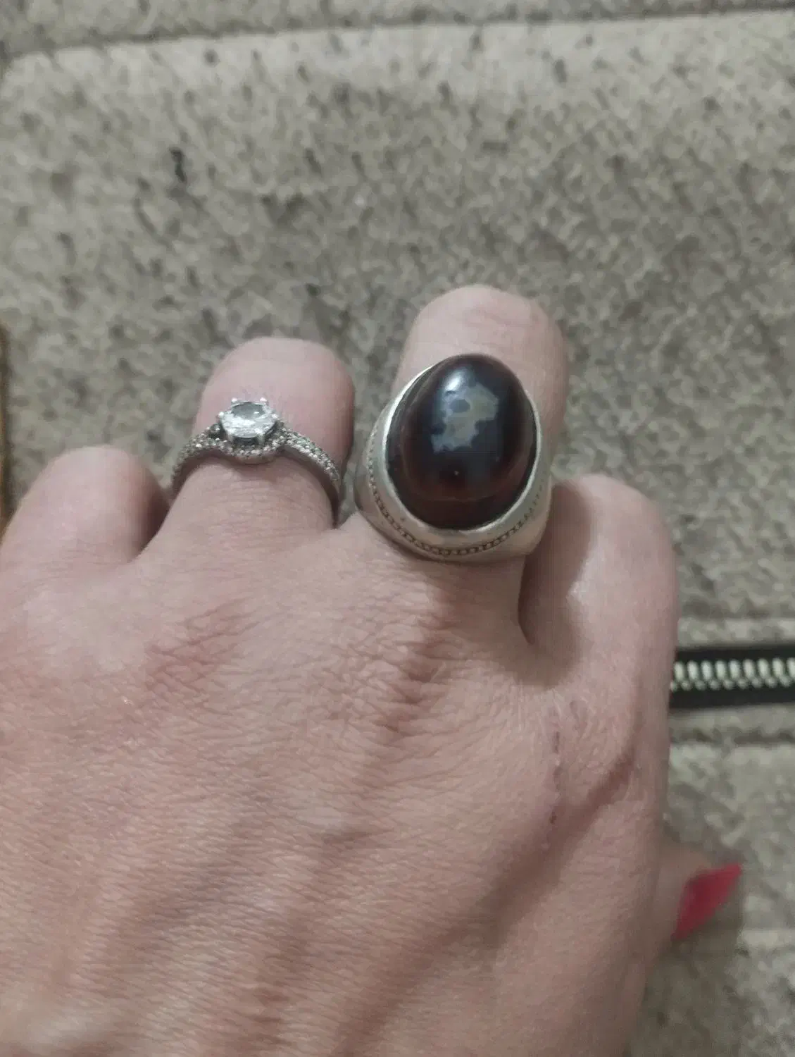 انگشتر عقیق|جواهرات|دماوند, گیلاوند|دیوار