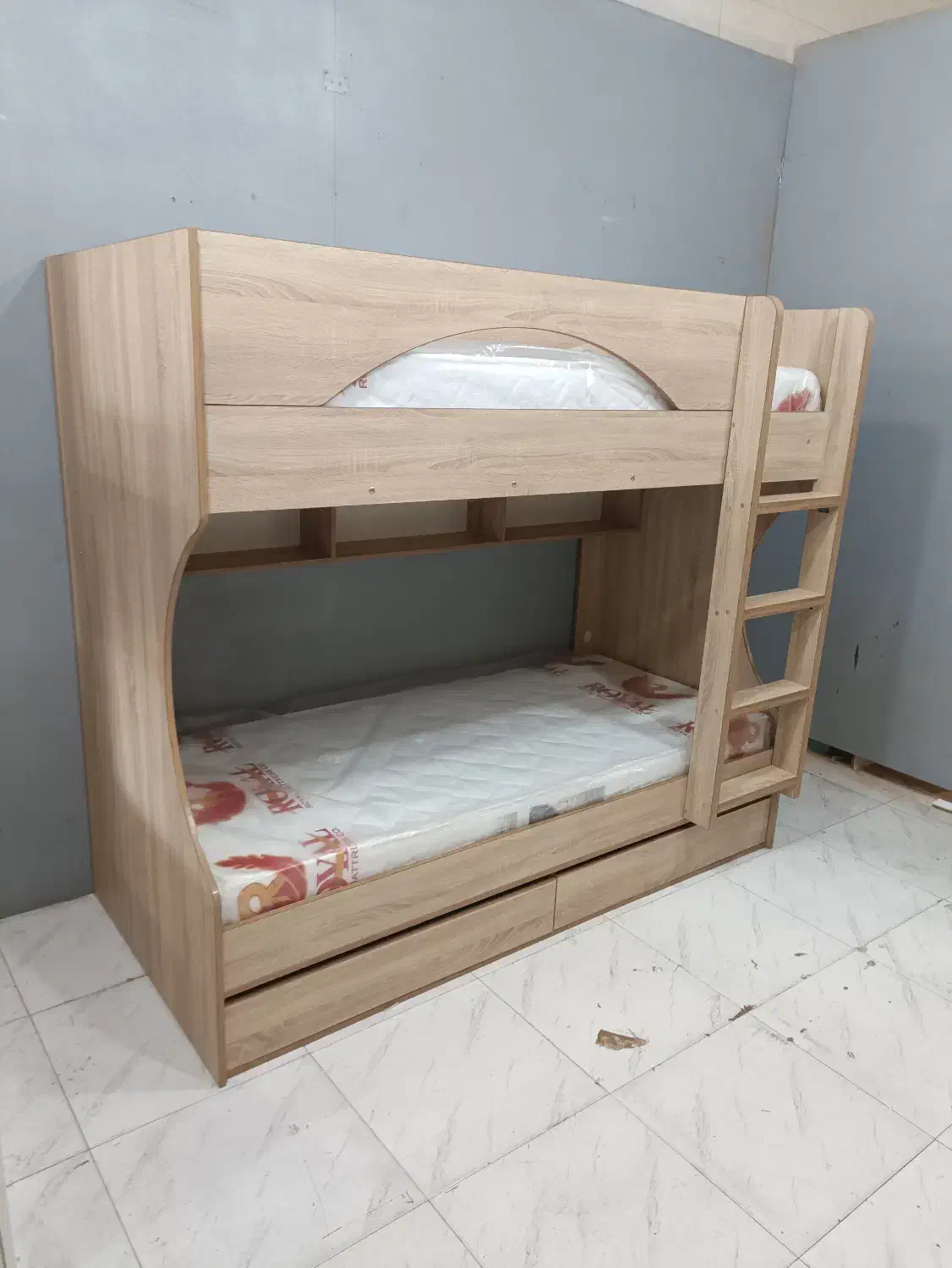 تخت دوطبقه کمجا مدل D-075S|تخت و سرویس خواب|رشت, حومه رشت|دیوار