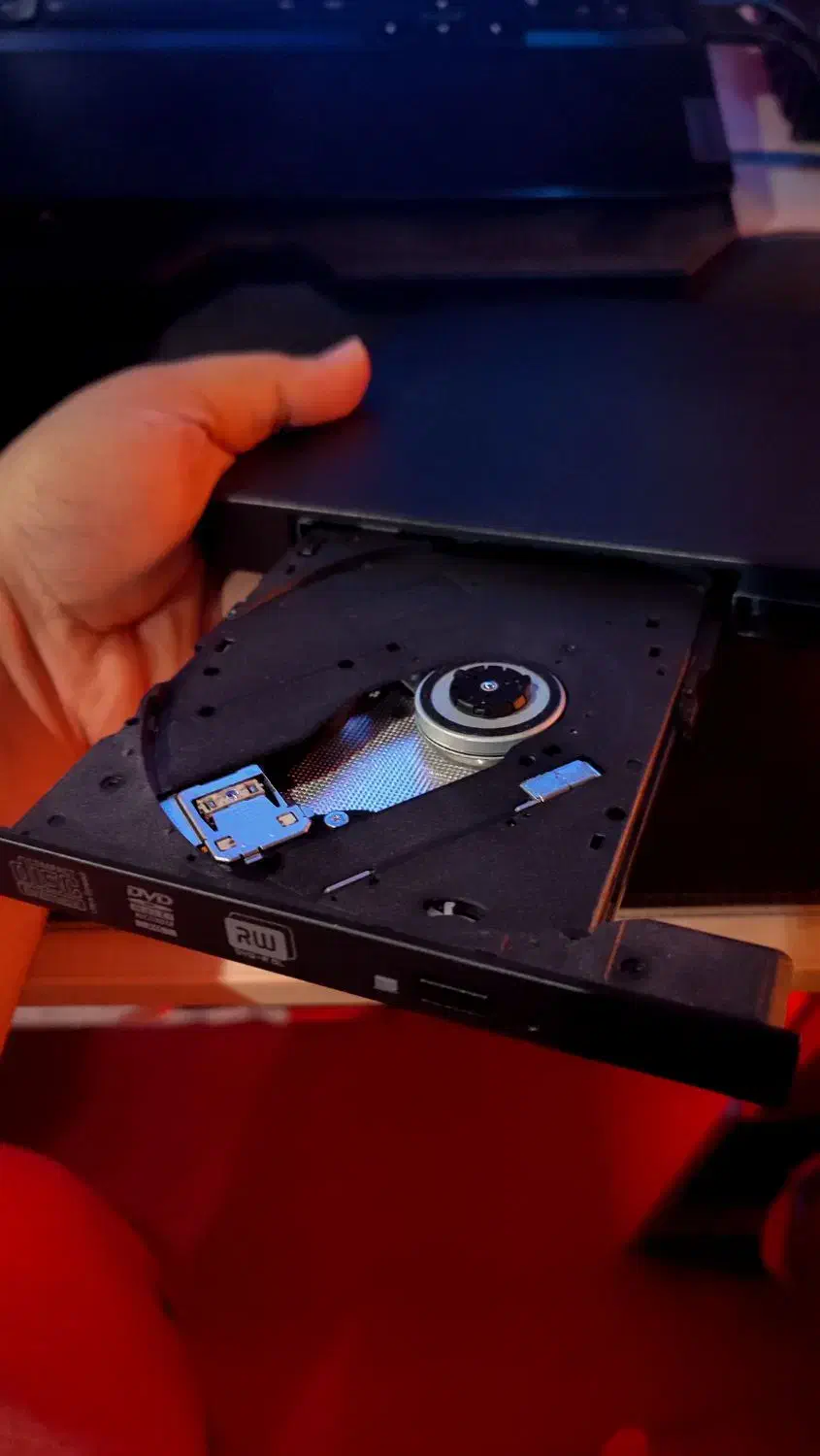 DVD رایتر اکسترنال لنوو با دیسک های خام|قطعات و لوازم جانبی رایانه|تهران, دربند|دیوار