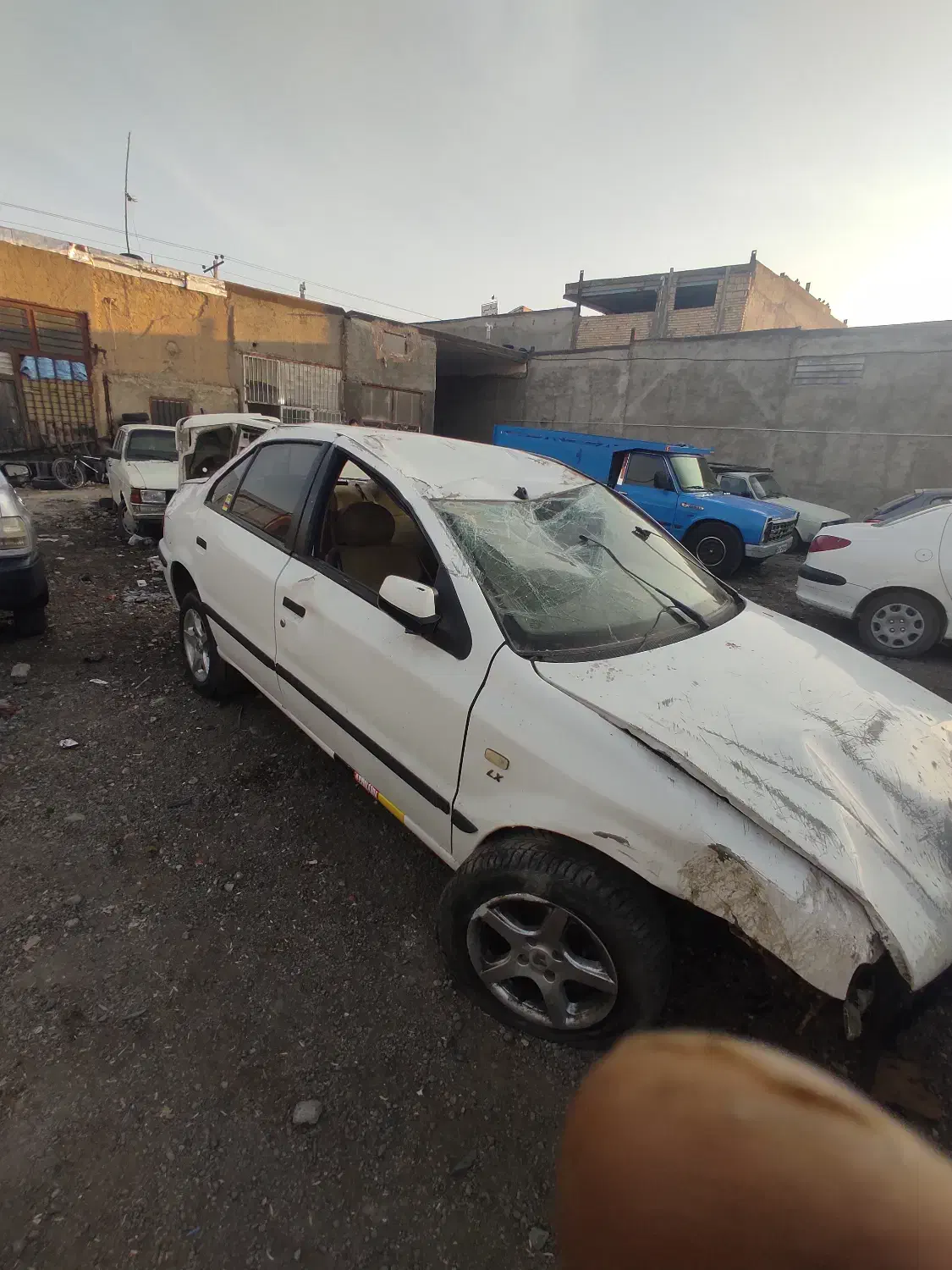 سمند تصادفی|خودرو سواری و وانت|قوچان, |دیوار