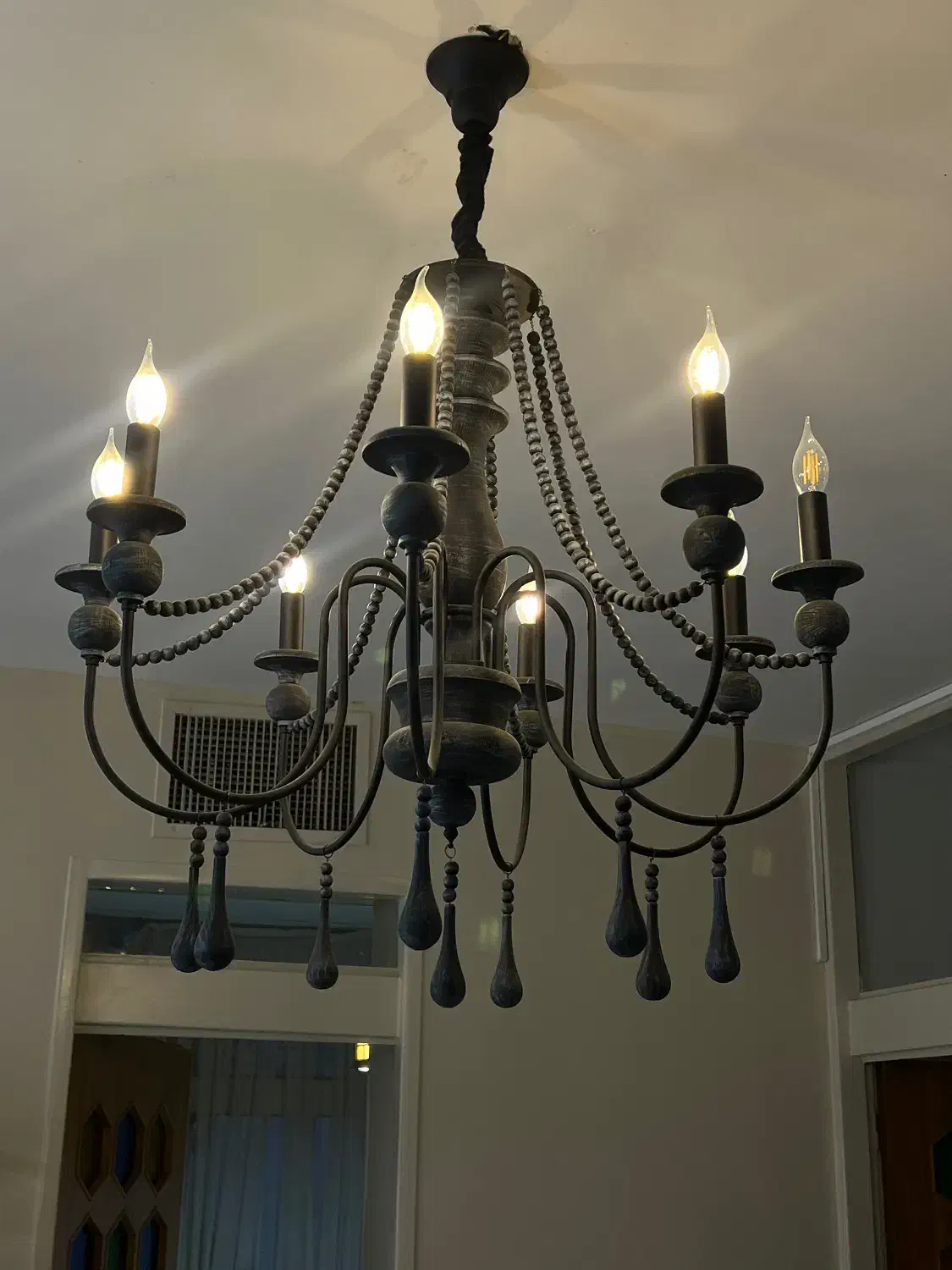 لوستر|لوستر و چراغ آویز|اصفهان, باغ نگاره|دیوار