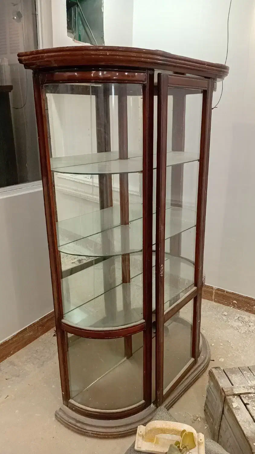 ویترین چوبی|بوفه، ویترین، کنسول|خوانسار, |دیوار