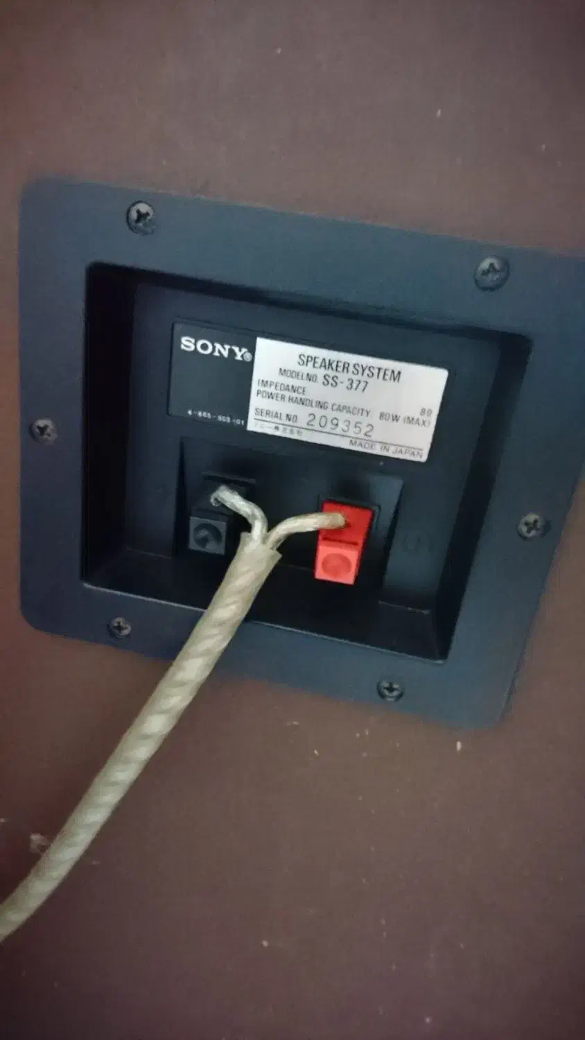 بلندگو سونی وینتیج مدل sony ss 377|سیستم صوتی خانگی|تهران, ونک|دیوار