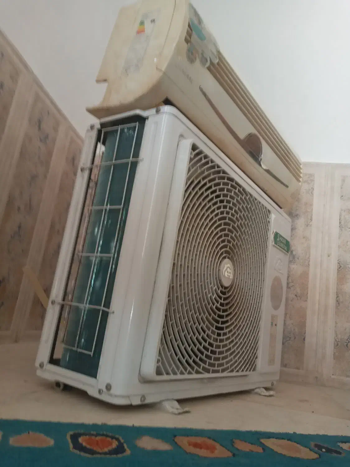 فروش اسپیلت ۱۲هزار|کولر گازی و فنکوئل|کردکوی, |دیوار