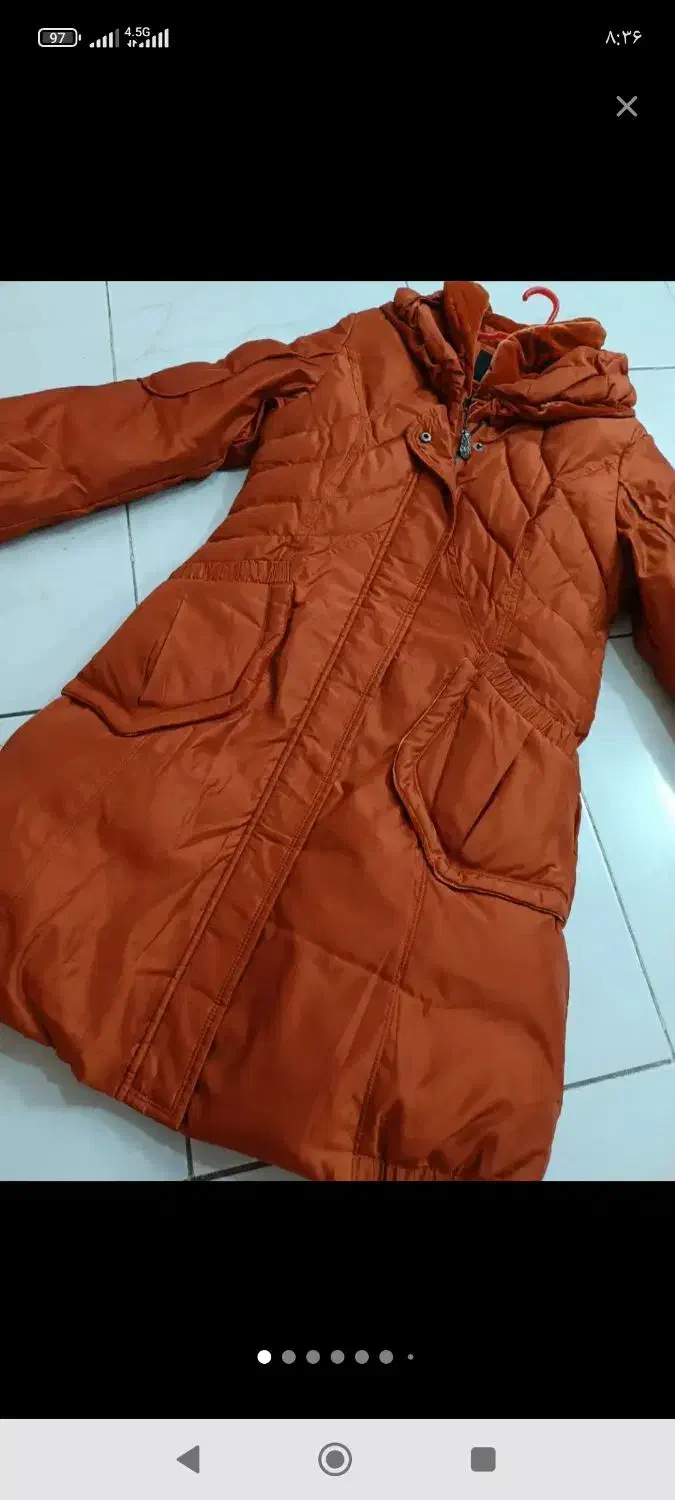 کاپشن خارجی نو ویک عدد پافر|لباس|اصفهان, جوزدان الیادران|دیوار