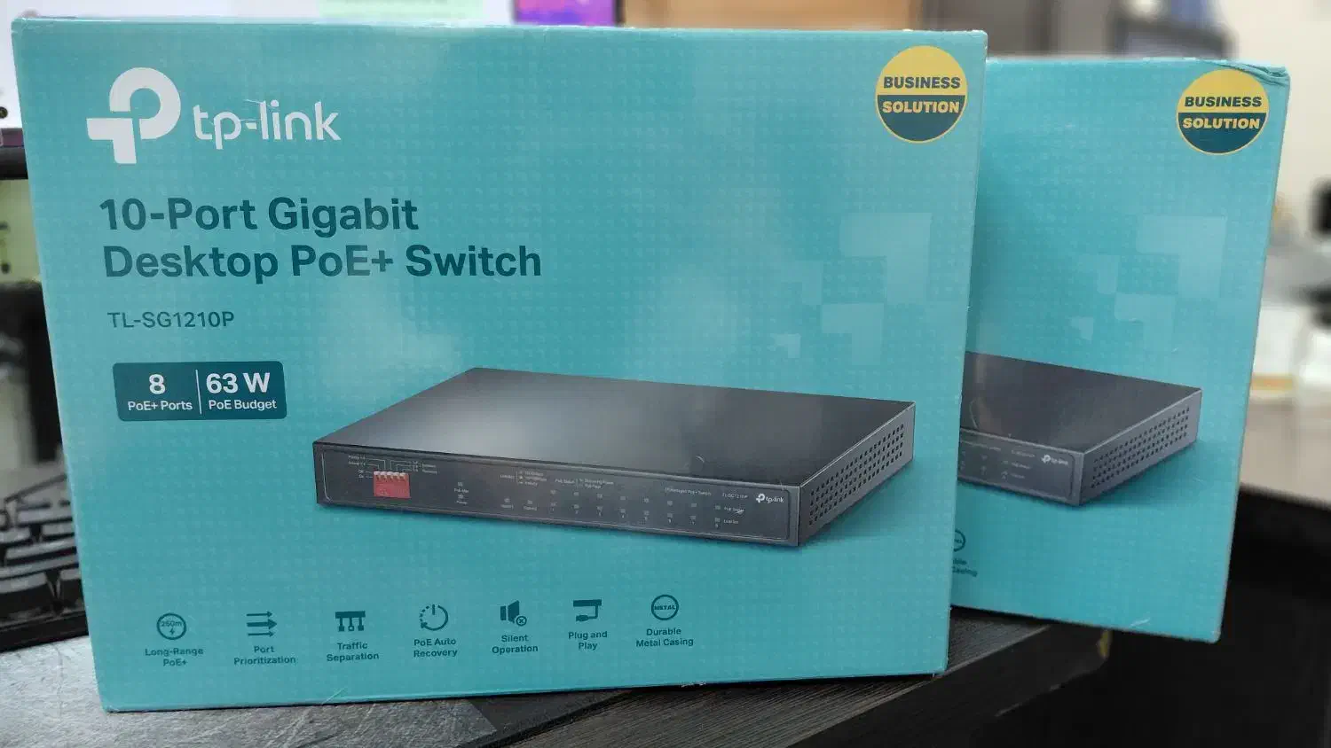 سوییچ 8 پورت تی پی-لینک مدل TL-SG1210P|مودم و تجهیزات شبکه|تهران, فلسطین (میدان انقلاب)|دیوار