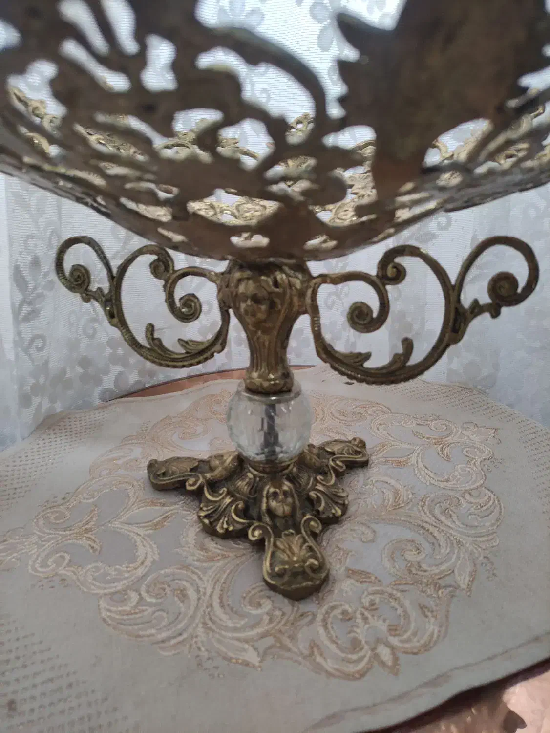 جا میوه ای برنز|ظروف سرو و پذیرایی|بروجرد, |دیوار