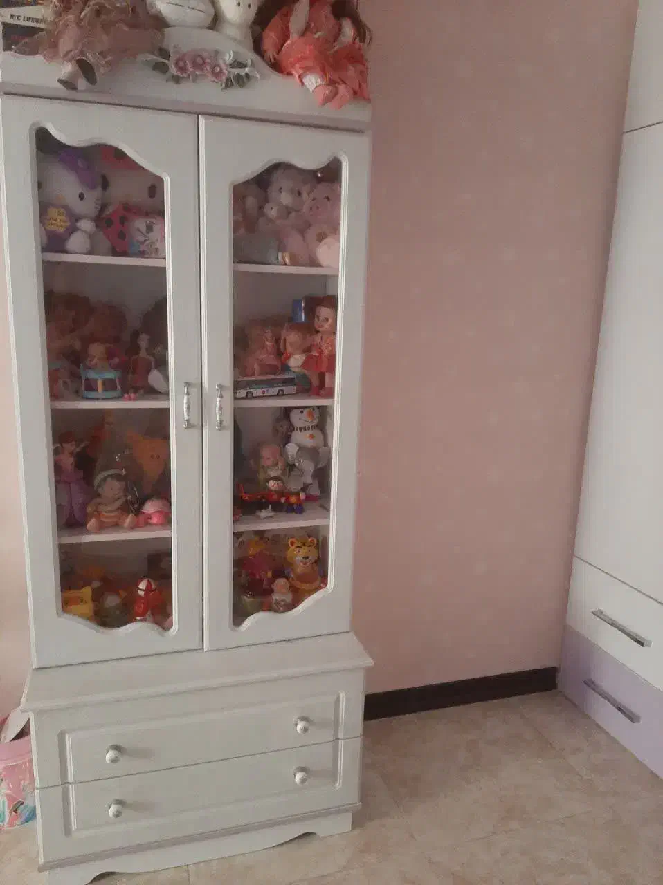 سرویس تخت و کمد بچه|تخت و سرویس خواب|فیروزکوه, |دیوار