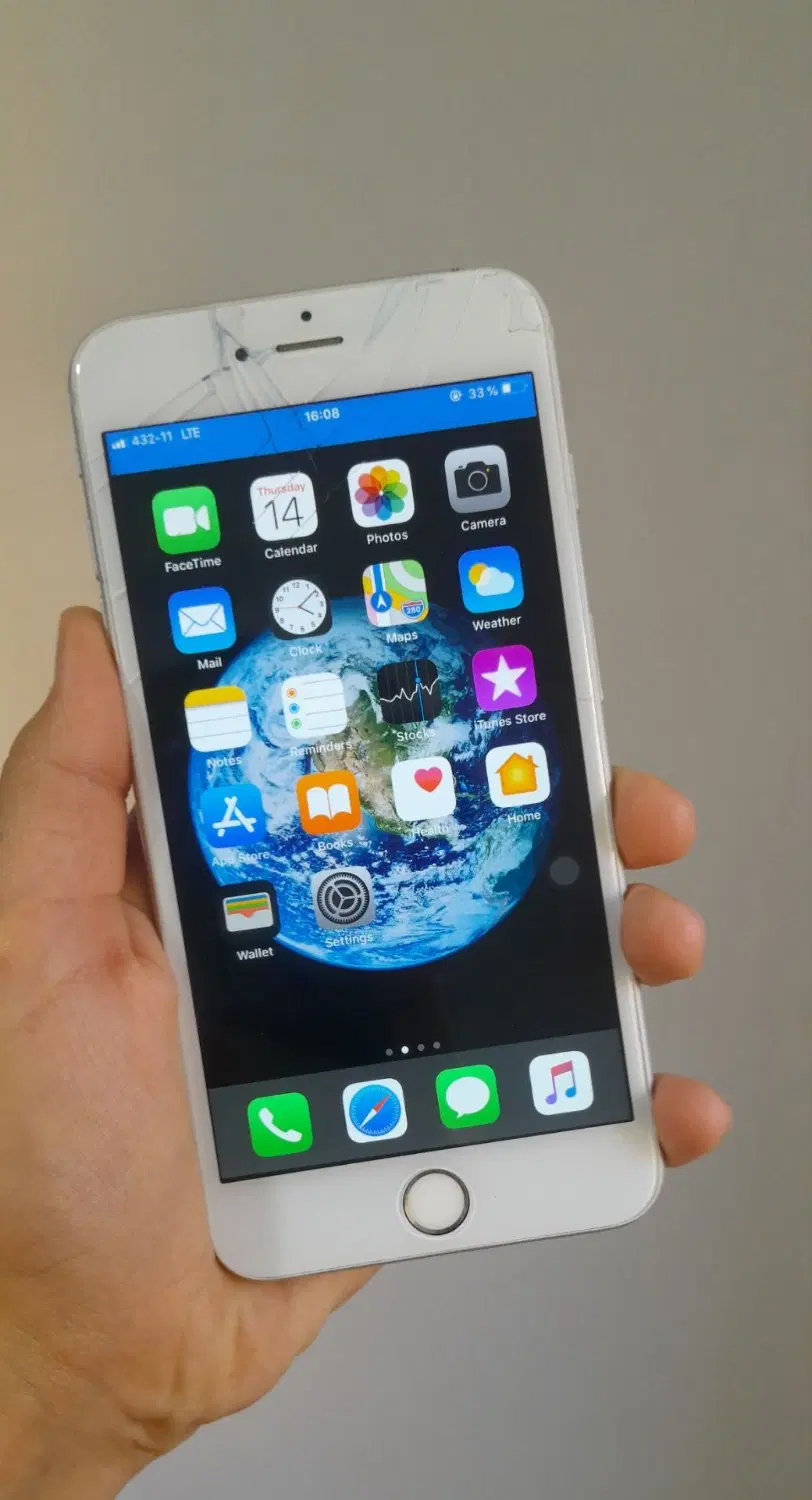 گوشی iphone 6plus تمیز|موبایل|ساری, |دیوار